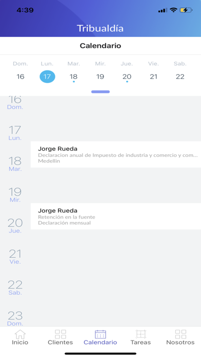 Tribualdía Screenshot