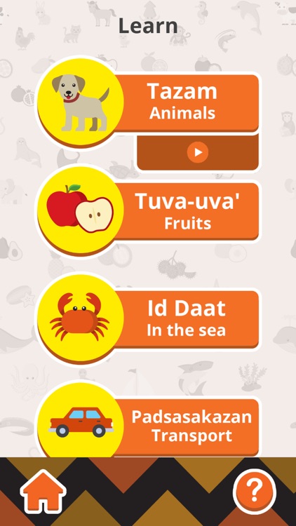 Kadazan Flash Cards Vol 1