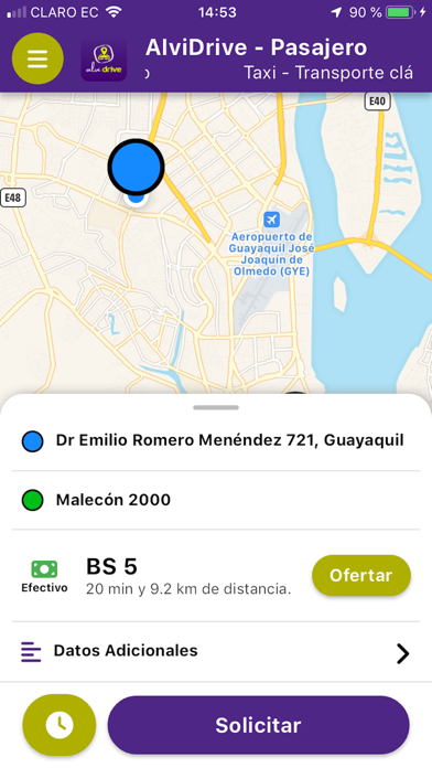 AlviDrive Pasajero Screenshot