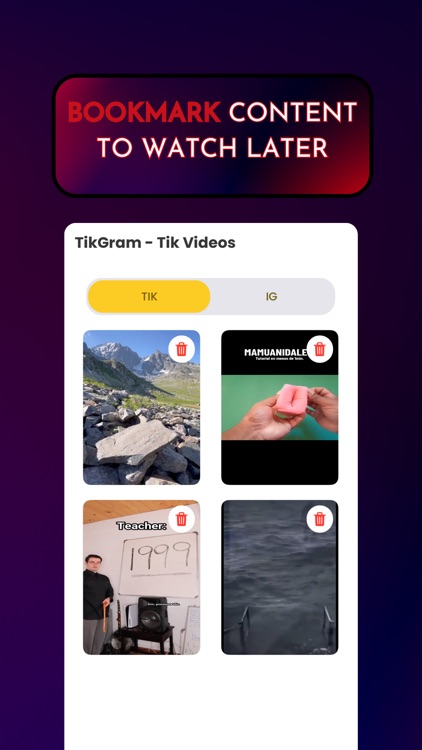 TikGram - Tik Videos screenshot-3