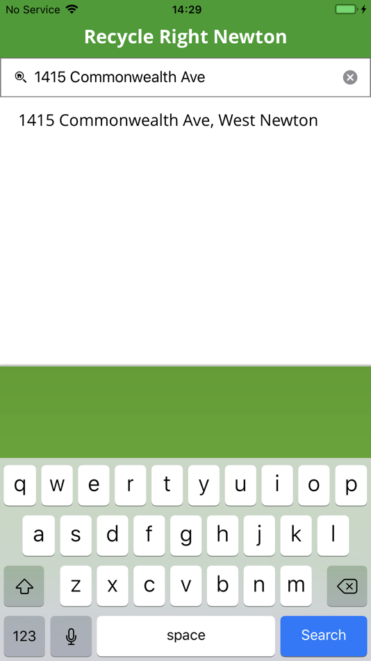 #2. Recycle Right Newton (iOS) Podle: CITY OF NEWTON