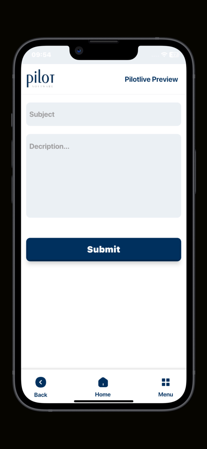 PilotLive Mobile Reporting