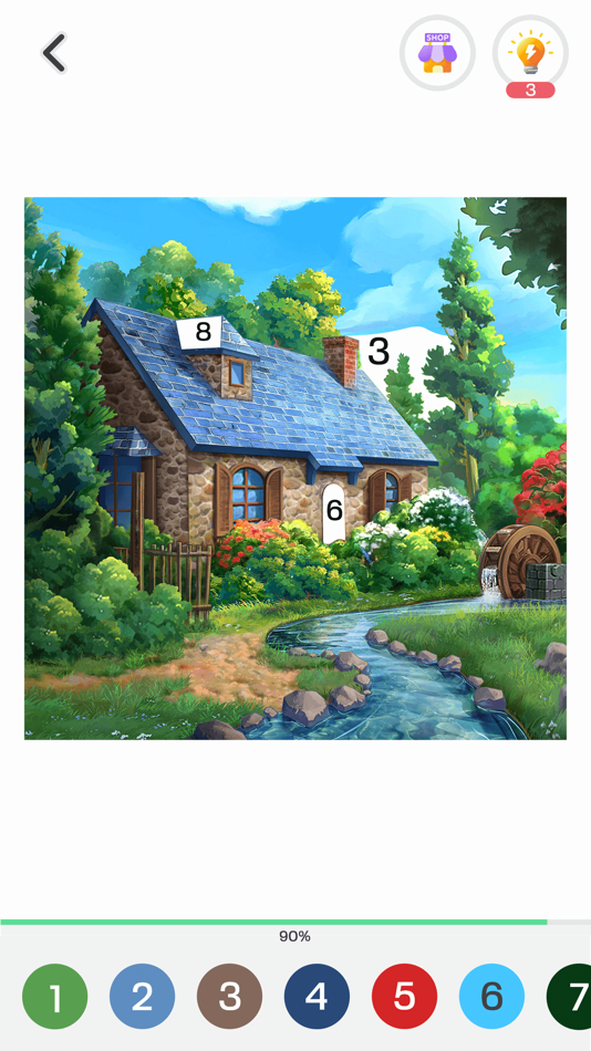 #3. Tap Color Pro: Color By Number (iOS) 由: Talefun