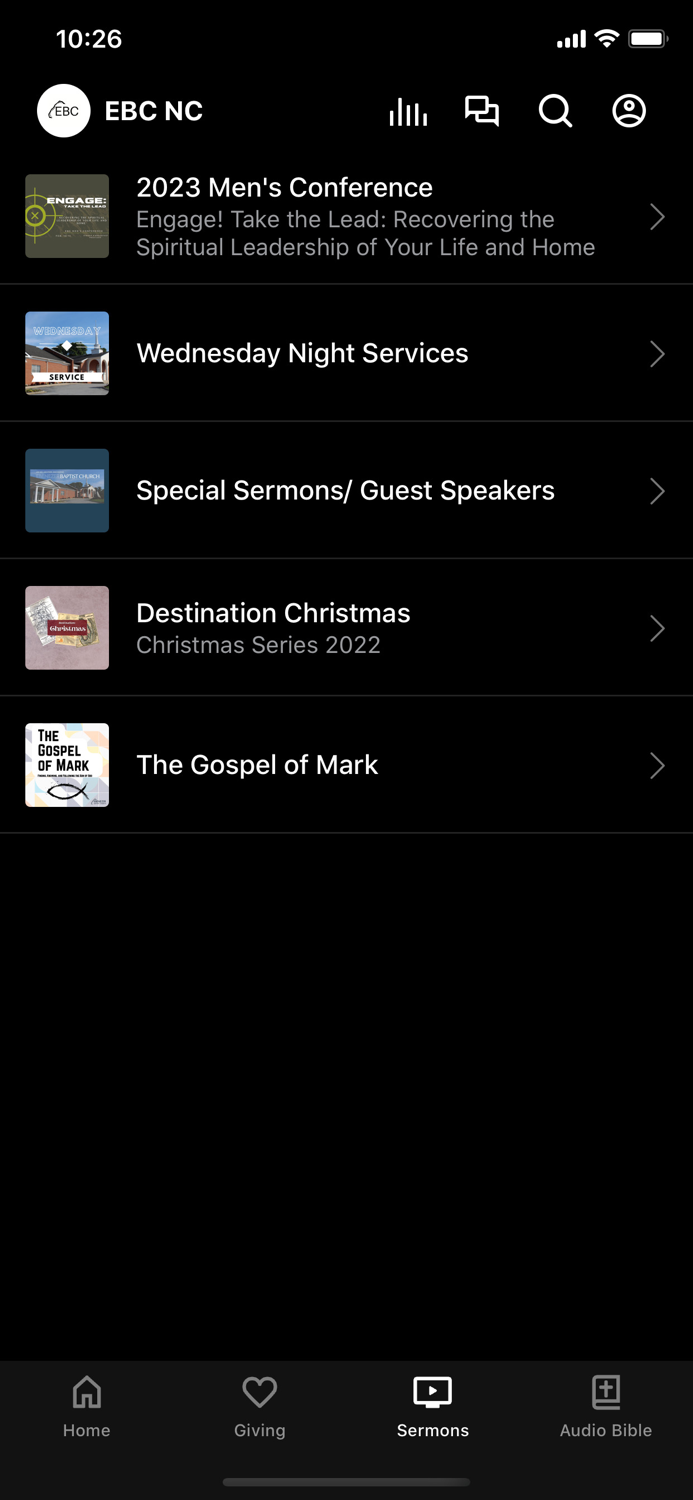 Ebenezer Baptist Church NC