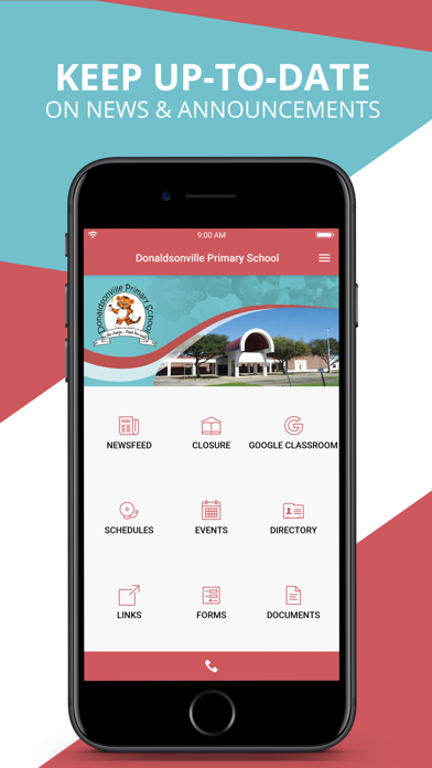Donaldsonville Primary School Screenshot