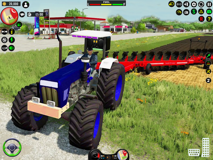 US Tractor Simulator Games 3D