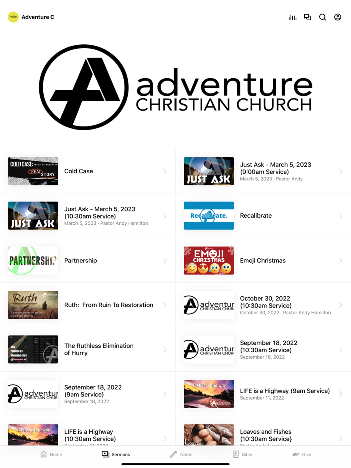 The Adventure Church