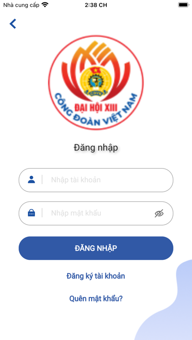 Đại hội XIII CĐVN Screenshot