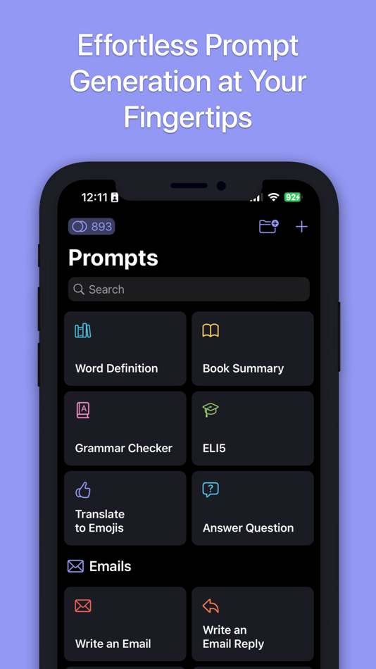 #1. Promptastic (iOS) Podle: Wessley Roche