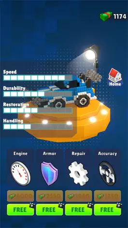 Game screenshot Voxel Cars Game mod apk