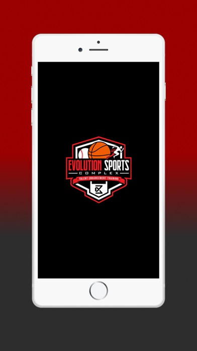 Evolution Sports Booking App Screenshot