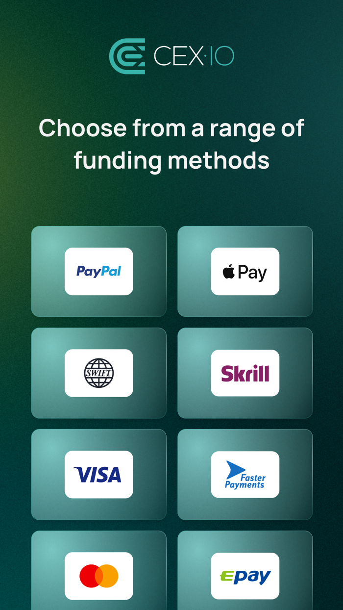 CEX.IO App - Crypto Wallet