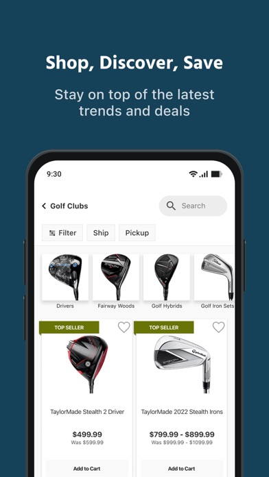Golf Galaxy Screenshot