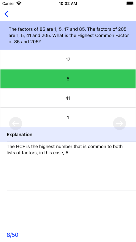 #9. GCSE Maths : Number Lite (iOS) 由: GCSE Exams