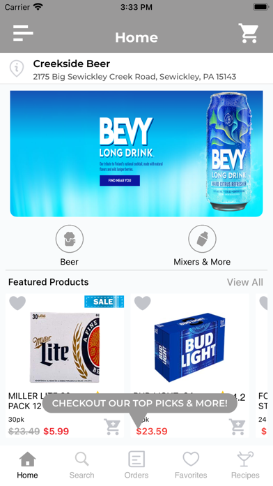 Creekside Beer Screenshot