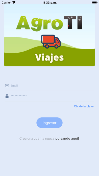 AgroTI Viajes Screenshot