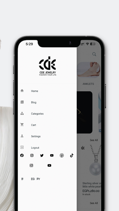 CDE Jewelry Egypt Screenshot