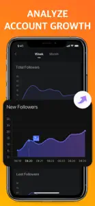 ‎Followers Tracker Reports+ screenshot #4 for iPhone