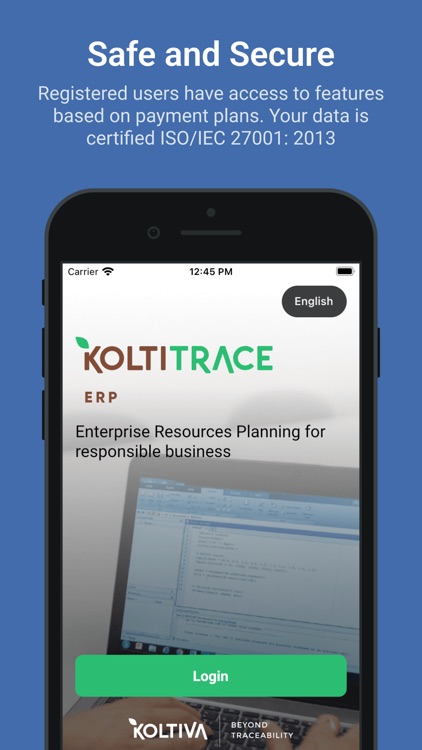 KoltiTrace ERP