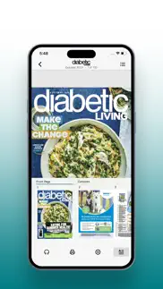 diabetic living magazine iphone screenshot 3