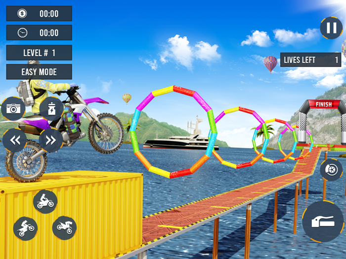 Bike Stunt Subway Racing Game
