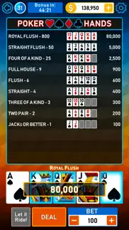 video poker multi bonus iphone screenshot 3