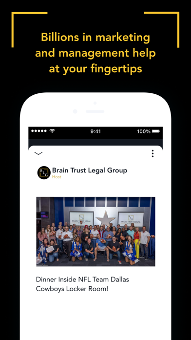 Brain Trust Legal Group Screenshot