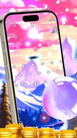 Game screenshot Plonko Snow Spill apk