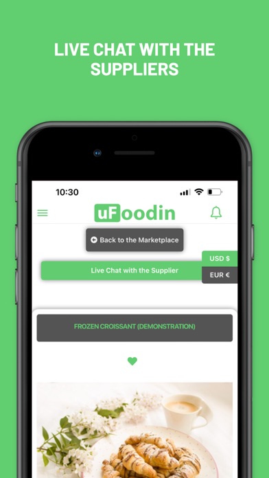 uFoodin Screenshot