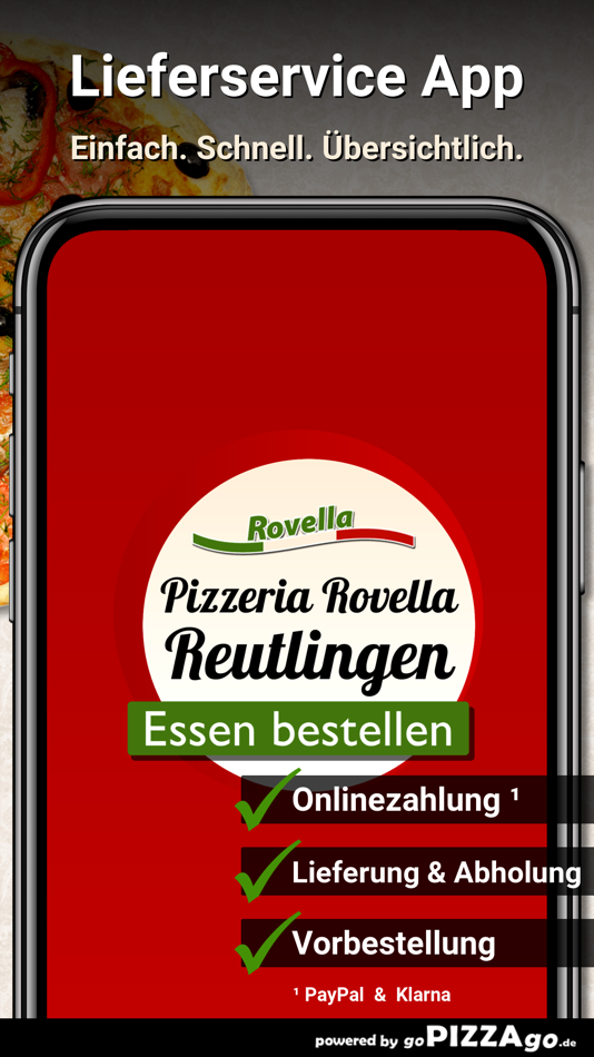 Pizzeria Rovella Reutlingen - 1.0.11 - (iOS)