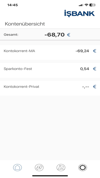 Isbank Screenshot