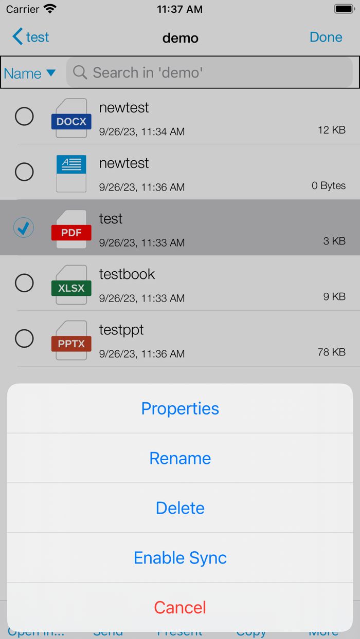 SAP Document Mgmt Svc Client