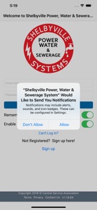 Shelbyville Power & Water screenshot #1 for iPhone