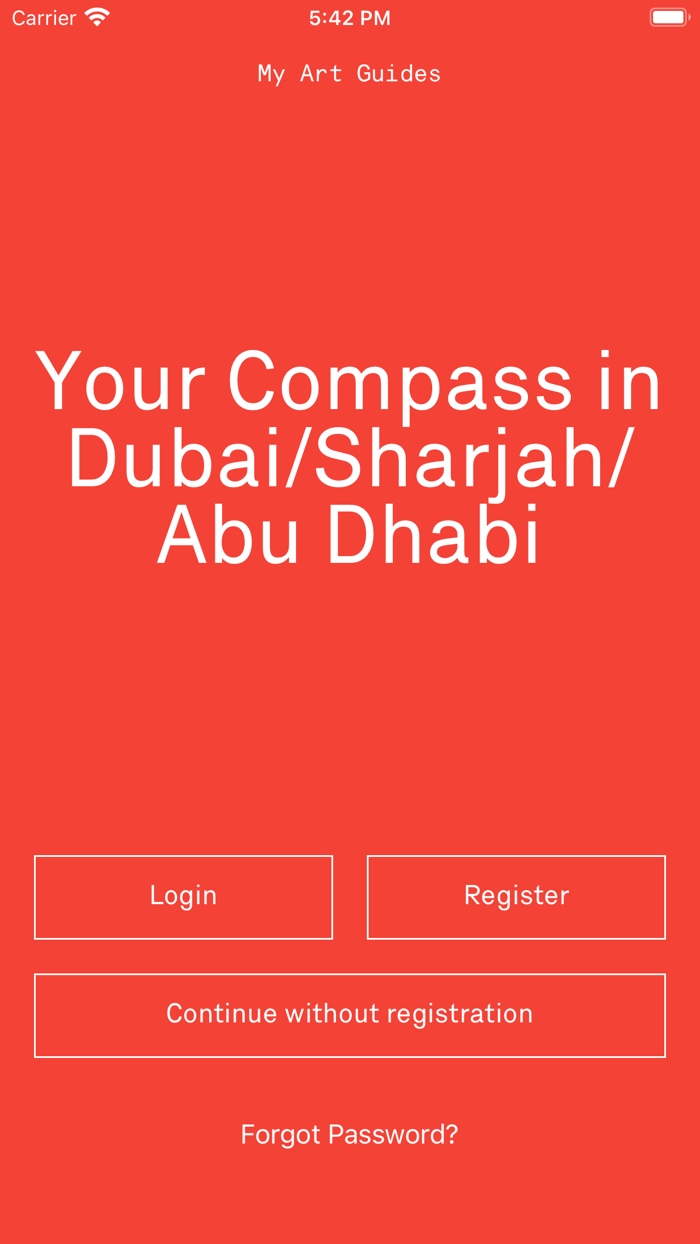 My Art Guide UAE 2022