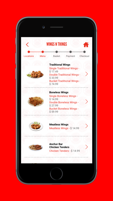 Anchor Bar Restaurant Screenshot