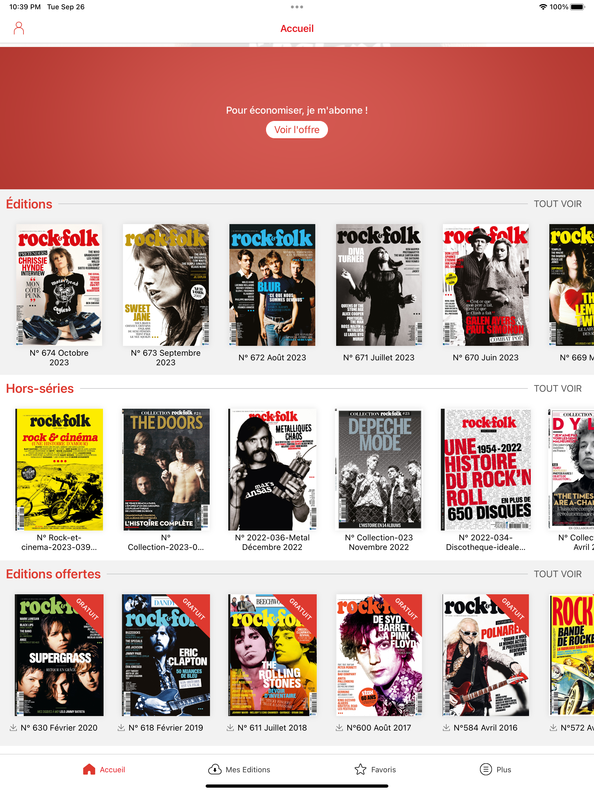 Rock&Folk Magazine