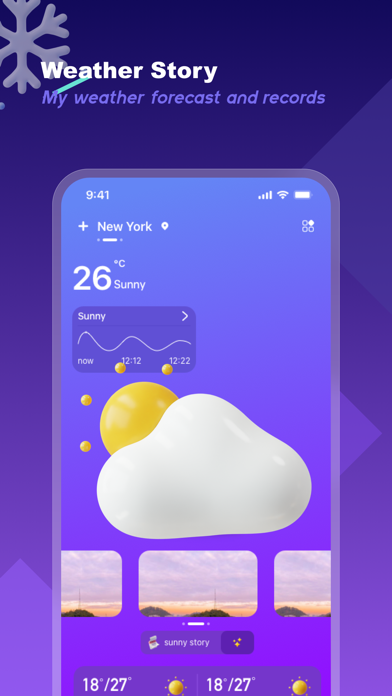 Weather Story - lifestyle Screenshot