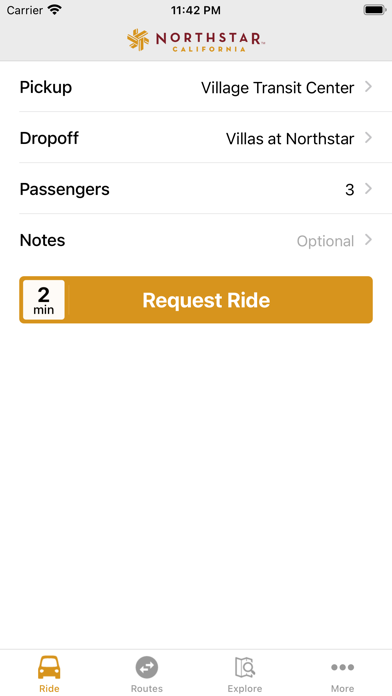 Northstar Village Transit screenshot 2