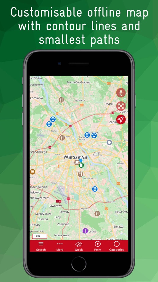 #1. Warsaw Offline (iOS) 由: Joerg Holz