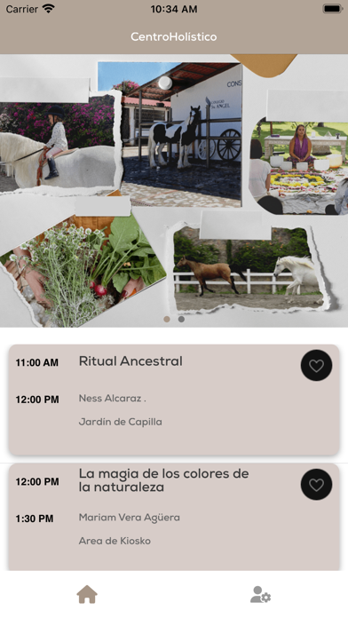 CentroHolístico Screenshot