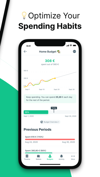 Spendee Money & Budget Planner Screenshot