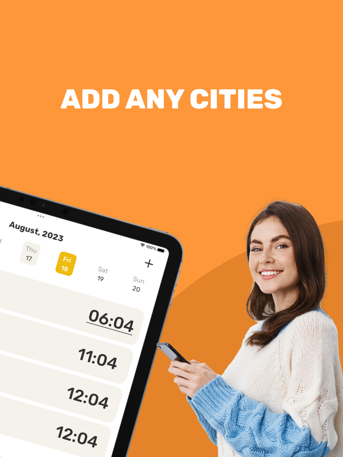 World Clock Widget - Timezone