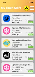My Town Alert screenshot #2 for iPhone