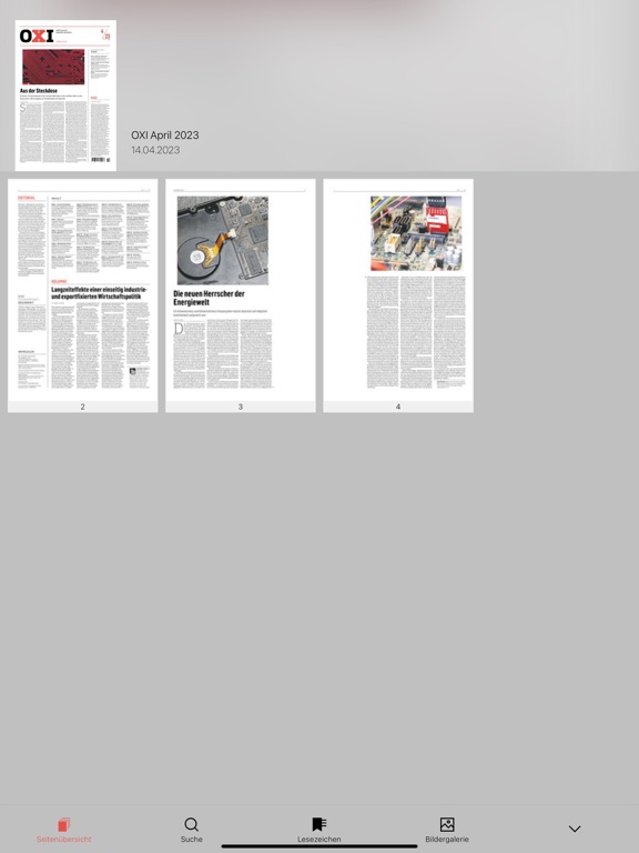 Screenshot #6 pour OXI - die Wirtschaftszeitung