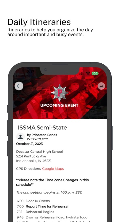 Princeton Community Bands screenshot-4