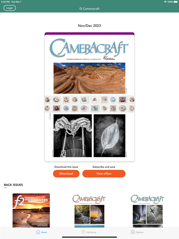 f2 Cameracraft magazine