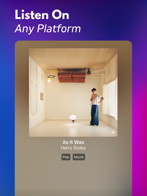 Music Identifier iPad screenshot 1 - Music app