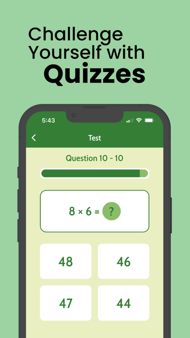 Maths Tables 1 to 100 and Quiz Screenshot