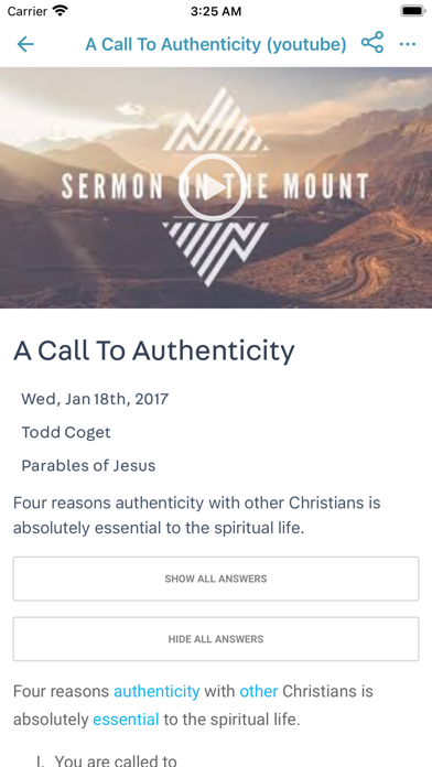 My One Church App Screenshot