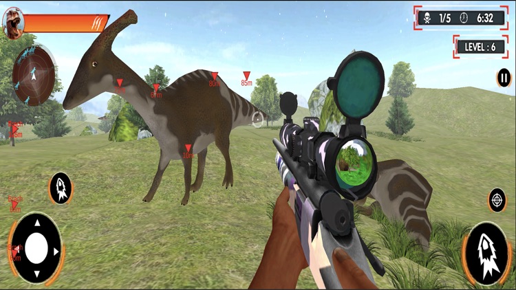 Wild Dino Hunting Gun Games 3d